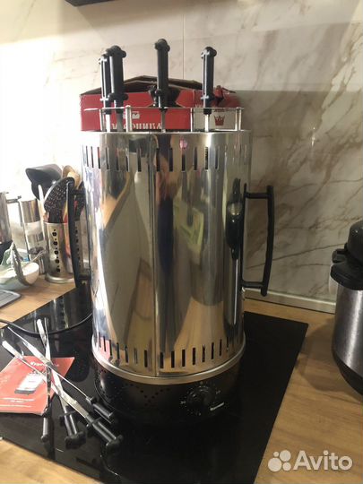 Электро шашлычница бу