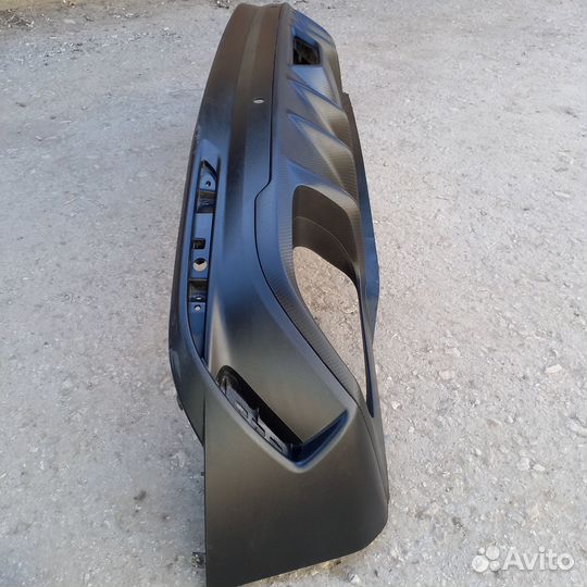 Юбка заднего бампера Geely Coolray