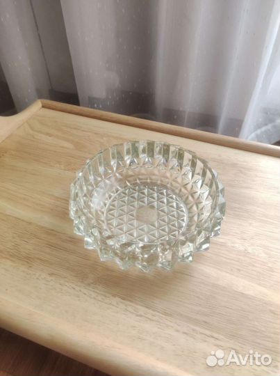 Ваза конфетница хрусталь