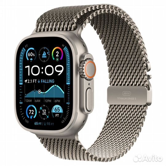 Apple Watch Ultra 2 49mm Titanium Titanium Milanese