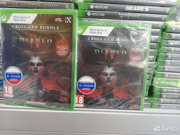 Diablo 4 xbox one series X полностью русская звук