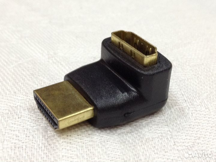 Уголок для hdmi кабеля, поворот на 90 град