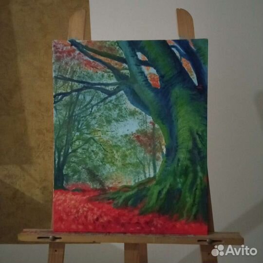 Картина маслом на холсте пейзаж