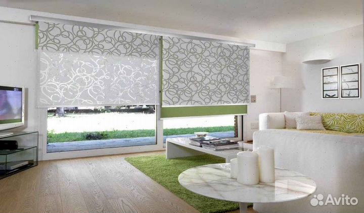 Рулонные шторы Melodique. Топовые ткани