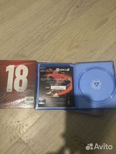 Fifa 18 ps4 диск