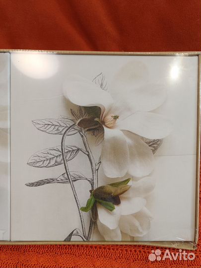 Картины триптих Икеа klovsjo