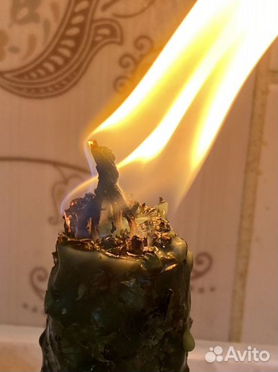 Свечи денежные восковые