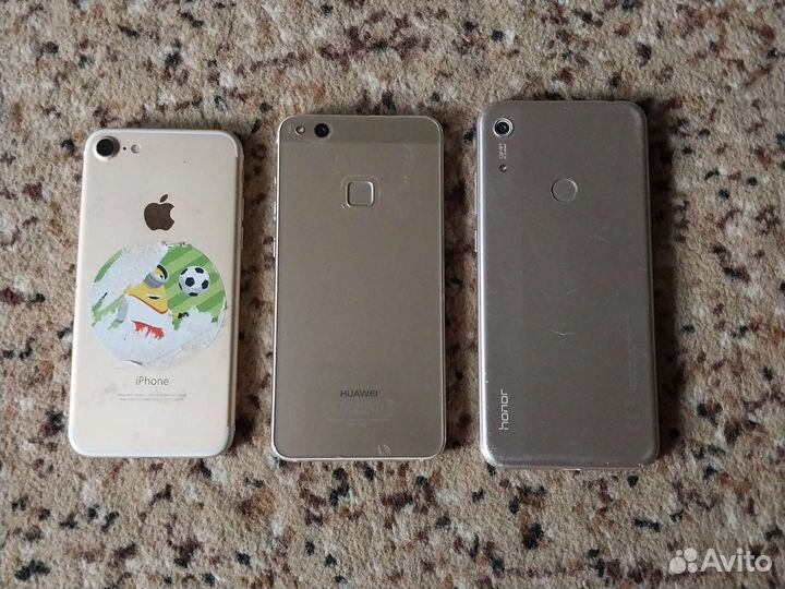 Телефоны на запчасти или под восстановление