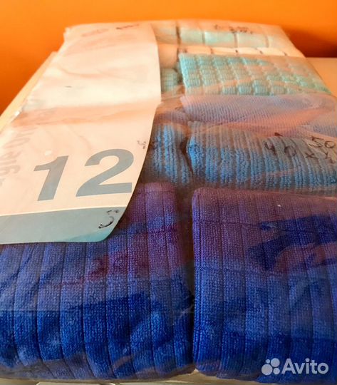 Набор 12 чудо-салфеток из микрофибры