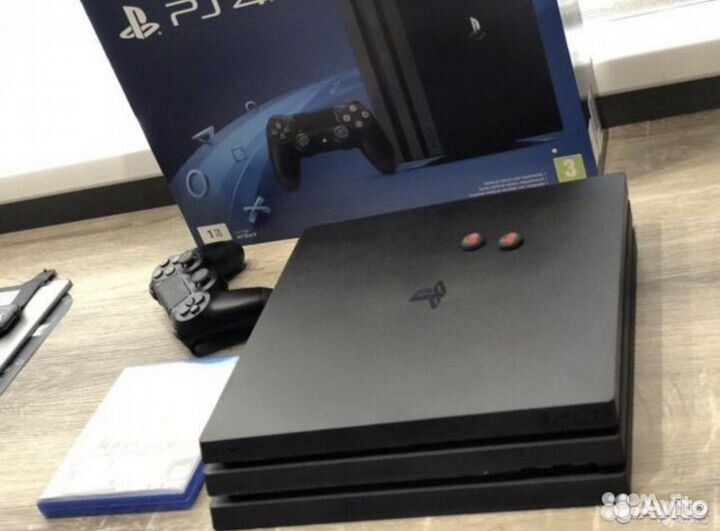 Sony PlayStation 4 Pro Sony PS4 PRO + топ игры GTA