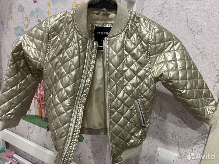 Куртка-бомбер для девочки