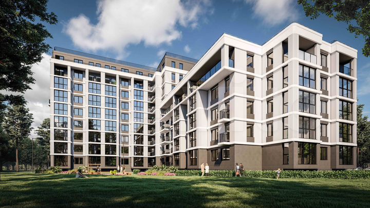 2-к. квартира, 82,9 м², 1/9 эт.