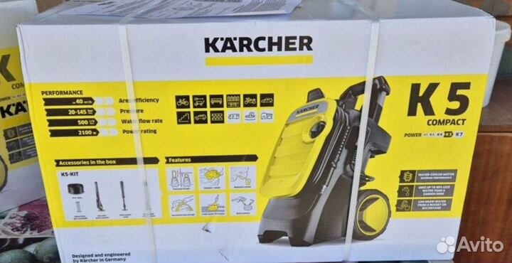 Karcher K5 Compact. Мойка высокого давления новая
