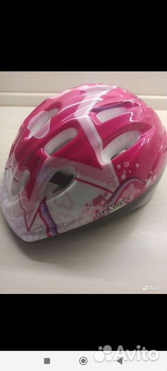 Шлем. Велошлем детский, для девочек