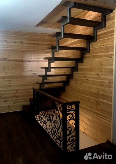 Лестницы с поворотом