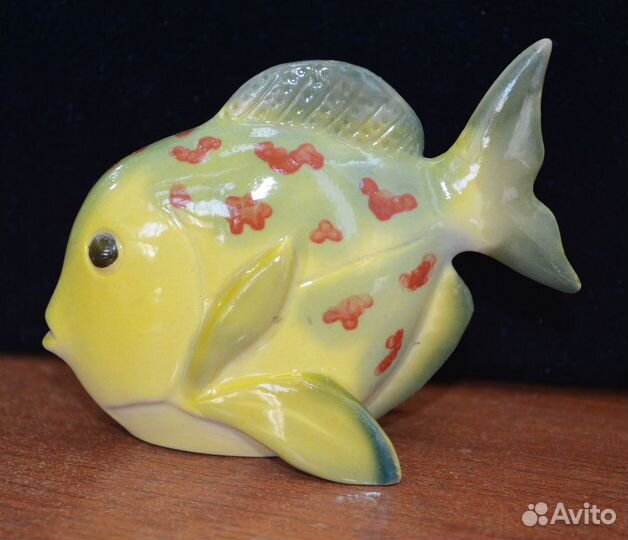 Фарфоровая статуэтка- морская рыбка. лфз (3)