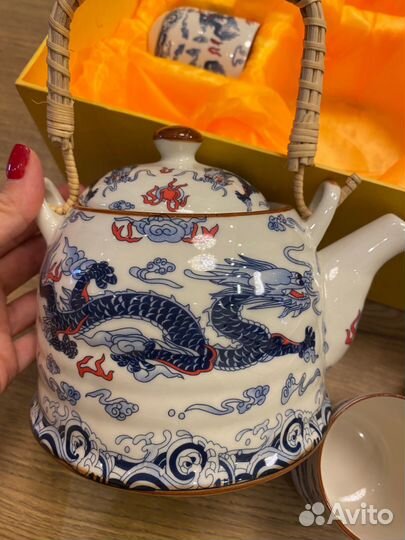 Подарочный чайный набор, фарфор