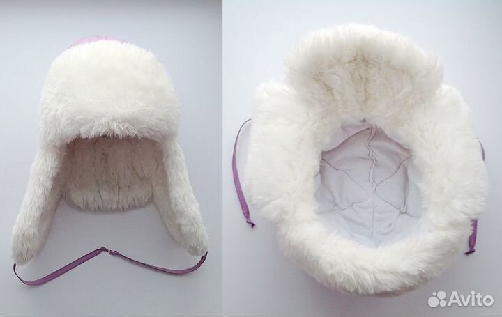 Детская шапка-ушанка / бесплатная доставка