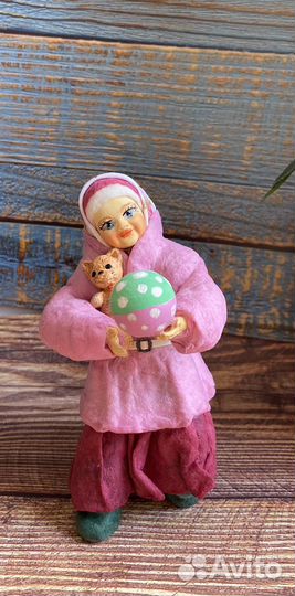 Кукла из ваты