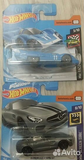 Хот вилс 2 шт