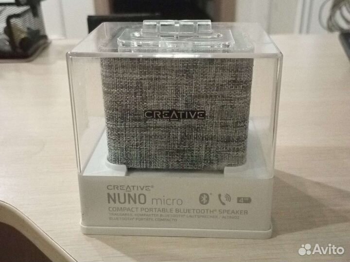 Блютуз колонка creative