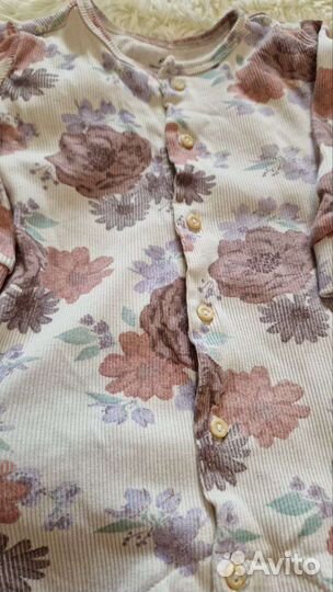 Комбинезон в рубрик, комплект H&M 74 см