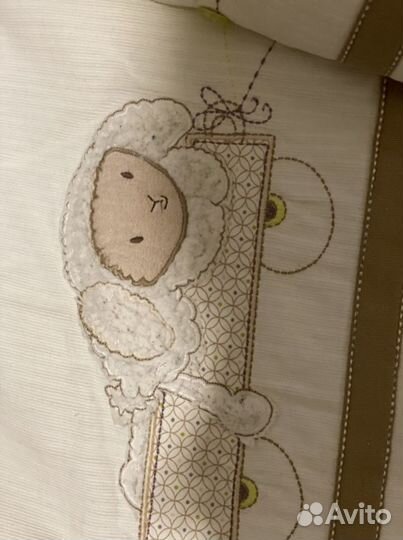 Бортики в детскую кроватку