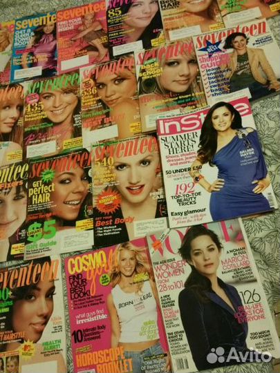 Американские журналы Seventeen, Cosmo