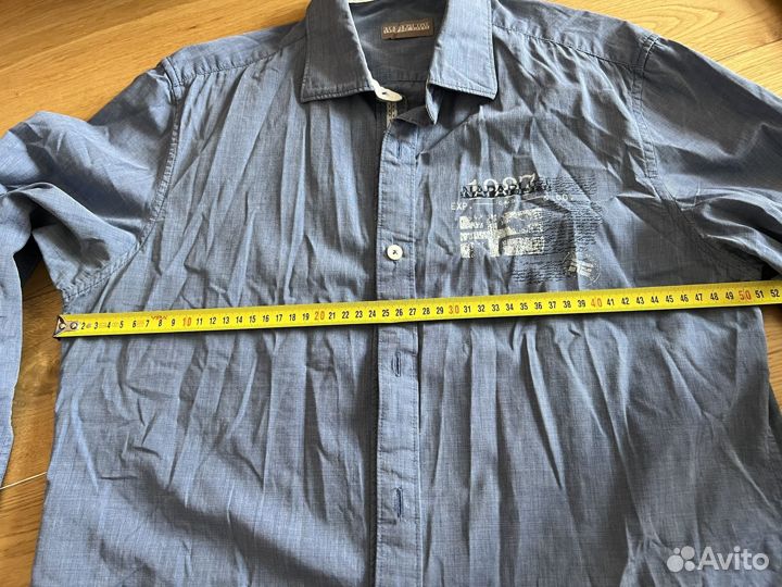 Мужские рубашки casual napapijri М пакетом