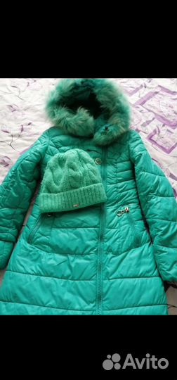 Куртка зимняя для девочки 146
