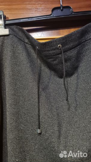 Юбка серая на резинке