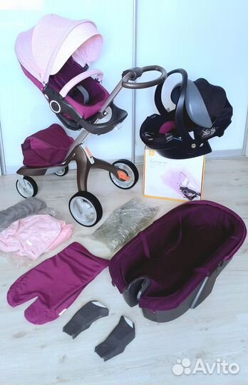 Детская коляска Stokke Xplory 3 в 1 + tatamia