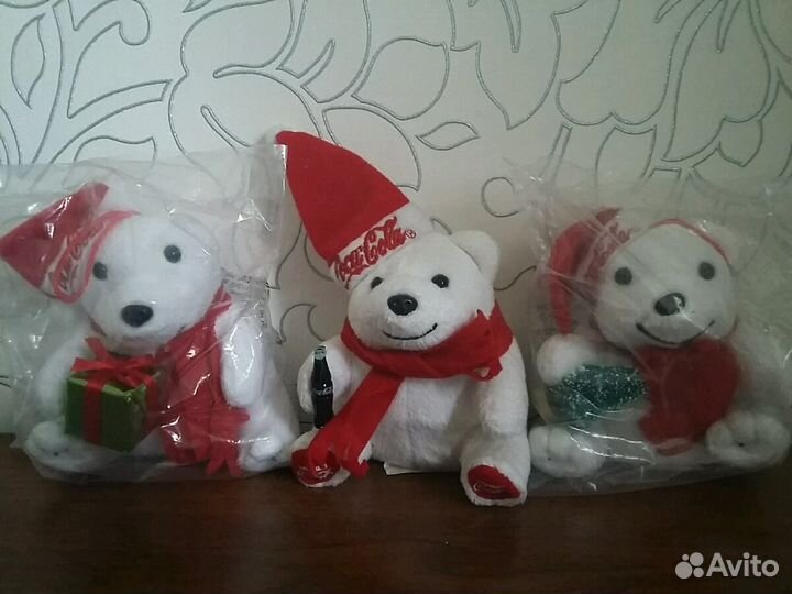 Коллекционный мишка Coca-Cola