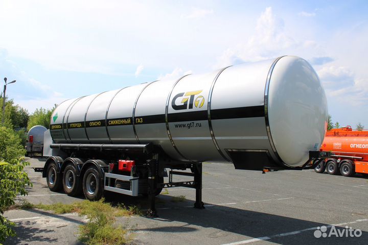Полуприцеп газовоз GT7 ППЦТУ-24, 2023