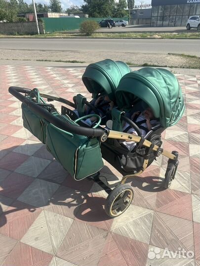 Коляска для двойни 2 в 1