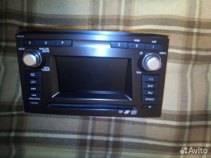 Родная магнитола Subaru