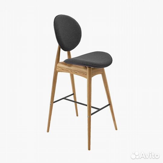 Стул барный ''Анастасия'' без ручек (массив дуба)