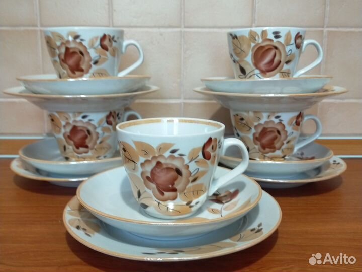 Чайные, кофейные пары. СССР