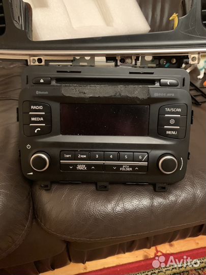 Магнитола и Панель Kia Optima 2014-2016