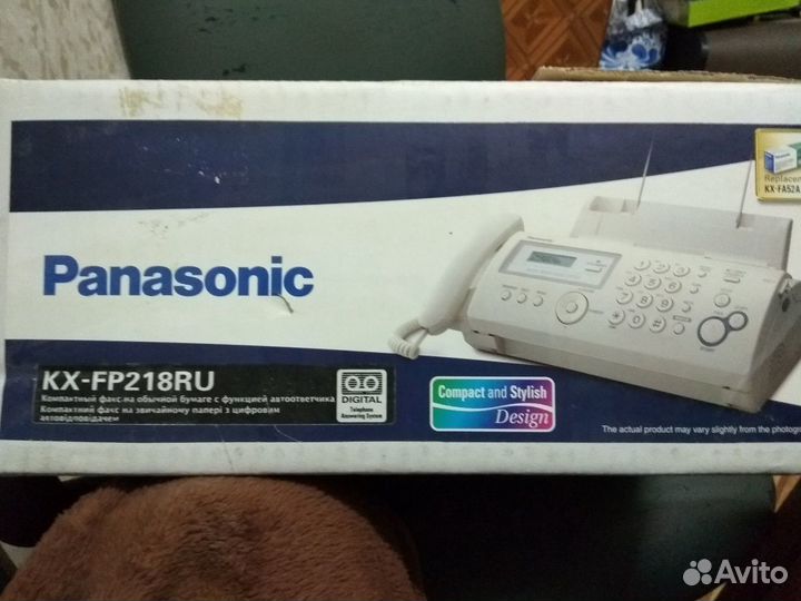 Факс панасоник кх FP218