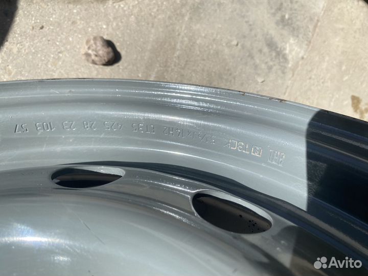 Штампованные диски R14 4:98