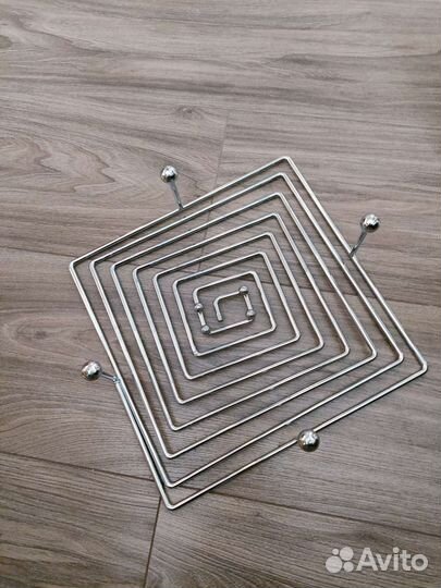 Ваза. Фруктовница. Новая. Металл