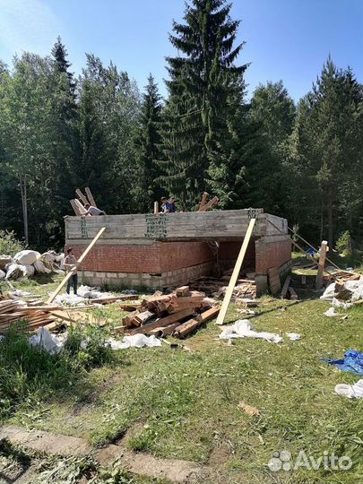 Снос разборка дачных домов, с вывозом мусора