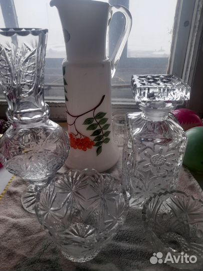 Штофы и графины СССР