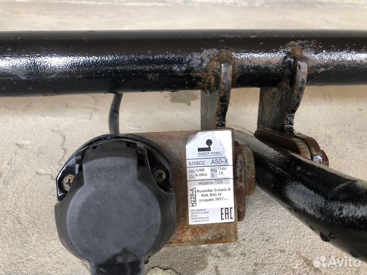 Фаркоп на hyundai solaris