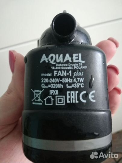 Фильтр для аквариума внутр.Aquael FAN-1plus