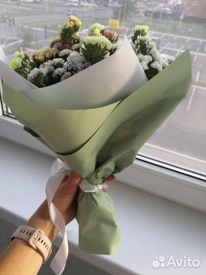 Букет из статицы