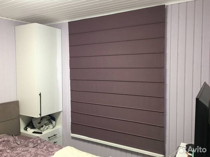 Римские шторы на кухню