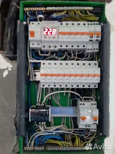 Электрик, замена счётчика