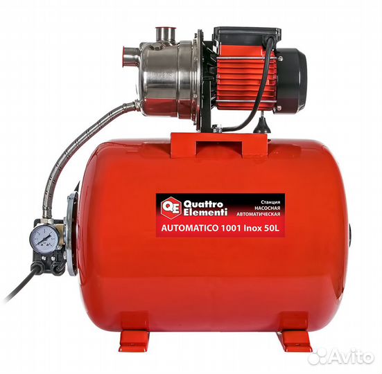 Насосная станция quattro elementi Automatico 50л